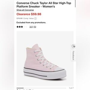 Converse Chuck Taylor All Star High-Top Platform Sneaker - Women's